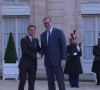 Emanuel Makron i Aleksandar Vučić Pariz