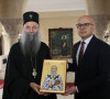 Miloš Vučević i patrijarh Porfirije