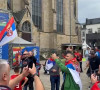 Navijaci Srbije u Gelzenkirhenu 