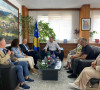 Ambasador De Riu sa gradonačelnicima Leposavića, Zubonog Potoka i Zvečana
