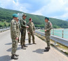 Komandant Kfora Ozkan Ulutaš na Gazivodama