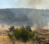 Severna Makedonija, požar iznad Pehčeva, na granici sa Bugarskom 