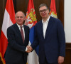 Vučić sa ministrom unutrašnjih poslova Austrije