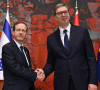 Aleksandar Vučić i Isak Hercog