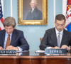 Đurić i Fernandez potpisivanje Sporazuma