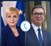 Aleksandar Vučić sa Natašom Pirc