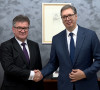Miroslav Lajčak i Aleksandar Vučić
