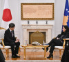 Osmani sa ambasadorom Japana na Kosovu