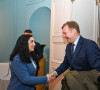 Vjosa Osmani i Peter Sorensen
