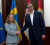 Vučić sa švedskom ministarkom