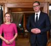 Aleksandar Vucic i Kaja Kalas