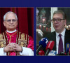 Aleksandar Vucic i papa Lav XIV