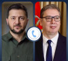 Volodimir Zelenski i Aleksandar Vučić
