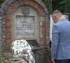 Dalibor Jevtić na polaganju venaca u Štrpcu
