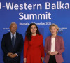 Antonio Košta, Vjosa Osmani i Ursula fon der Lajen