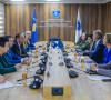Aivo Orav na sastanku sa Aljbertom Zogajem