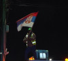 Skidanje zastava Srbije u Gračanici