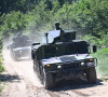 Vojna baza Debela glava - Hameri u patroli