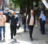 Radojević i Zaporožac izlaze iz policijske stanice