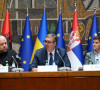 Aleksndar Vučić, Ruslan Stefančuk i Ana Brnabić
