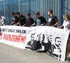 aktivisti organizacije "Sloboda ima ime" ispred Euleksa