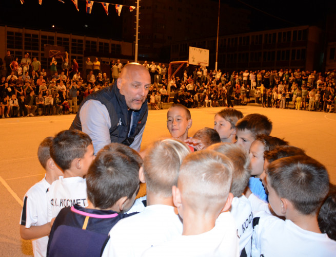 Saša Đorđević u Leposaviću Leposavić