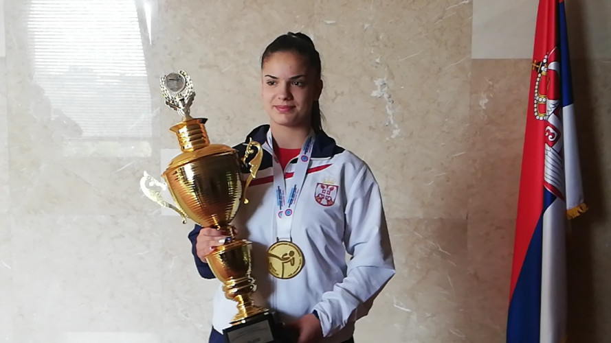 Natalija Savić Čupka u Palati Srbija