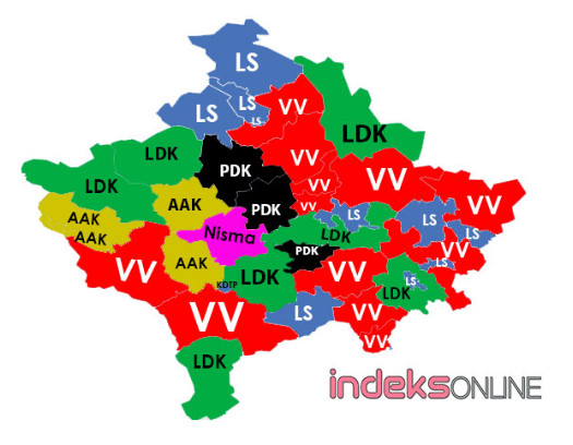 Indeksonlajn mapa glasova