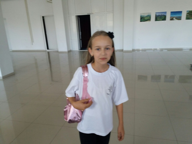Helena Popović najmlađa članica AP "Janićije Popović" iz Gračanice Helena Popović