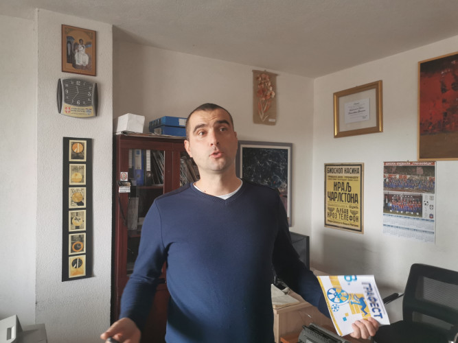 Ivan Stojković - jedan od organizatora "Grafesta 2019." Ivan Stojković - jedan od organizatora "Grafesta 2019."