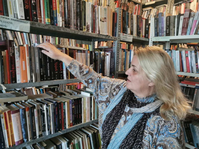Brankica Kostić, direktorka Narodne biblioteke u Gračanici 