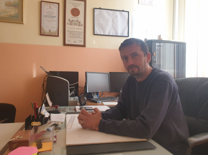 Vladimir Milkić, direktor OŠ "Kralj Milutin" Vladimir Milkić, direktor OŠ "Kralj Milutin"
