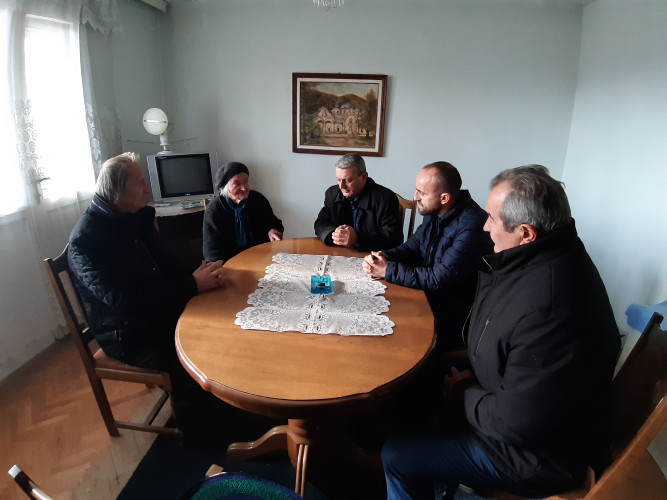 Peć, Rumene Ljubić i predstavnici PO Opštine Peć Peć, Rumene Ljubić