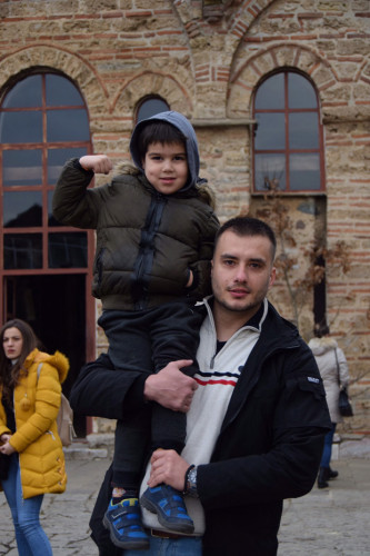 Mali Momčilo sa Nemanjom Nedeljkovićem Mali Momčilo sa Nemanjom Nedeljkovićem