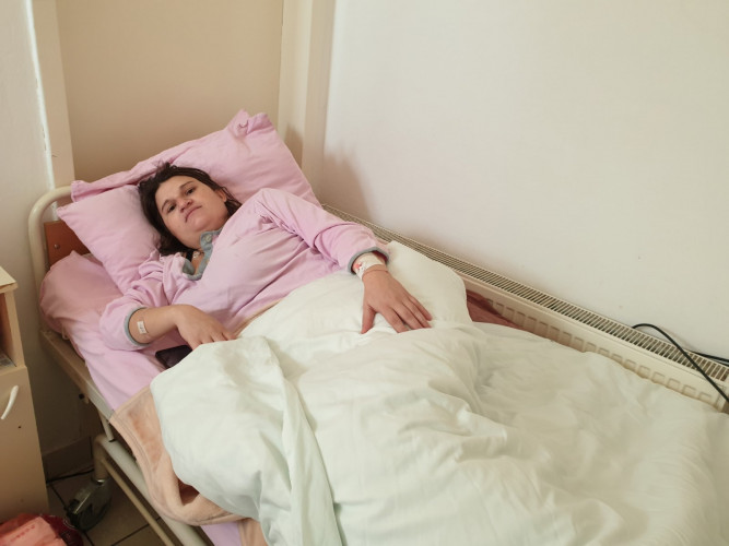 Nadica Lazić - majka prvorođenog dečaka u Novoj godini Nadica Lazić - majka prvorođenog dečaka u Novoj godini