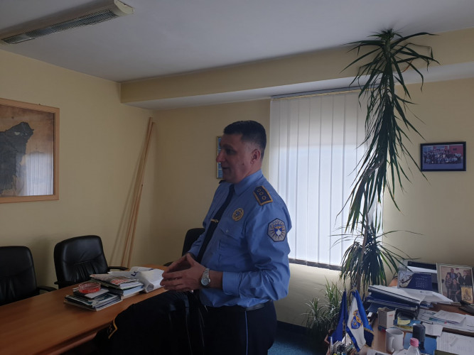Bratislav Trajković, komandir policije u Gračanici Bratislav Trajković, komandir policije u Gračanici