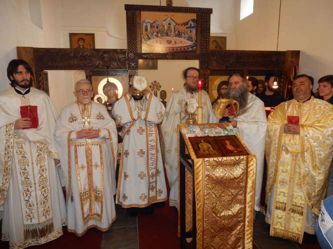 Liturgija u Velikoj Hoči