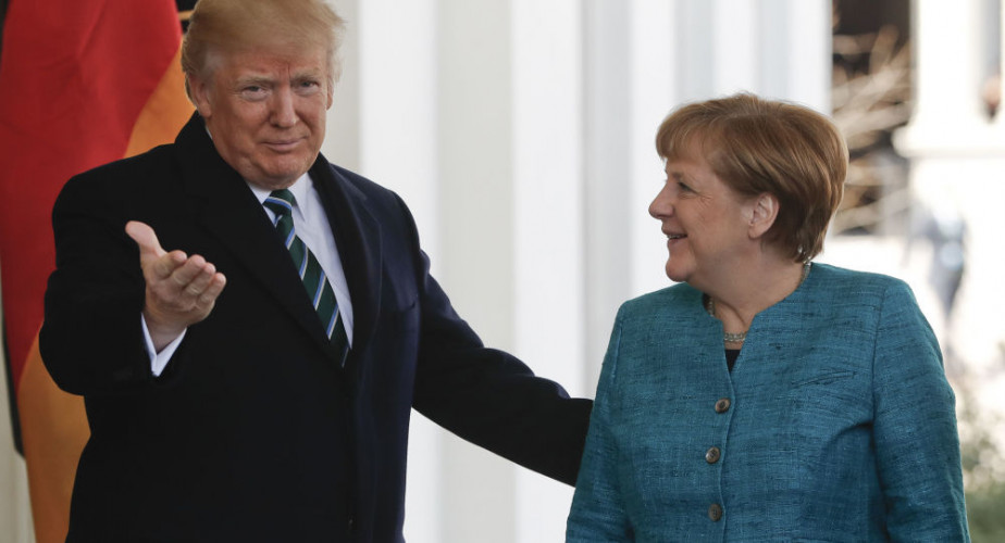 Tramp i Merkel tramp i merkel