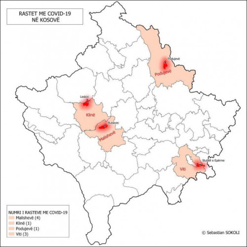 Opština zaražene koronavirusom Opština zaražene koronavirusom