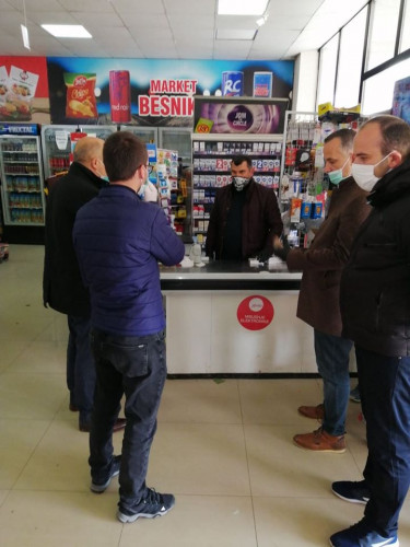 Obilazak prodavnica na teritoriji opštine Novo Brdo