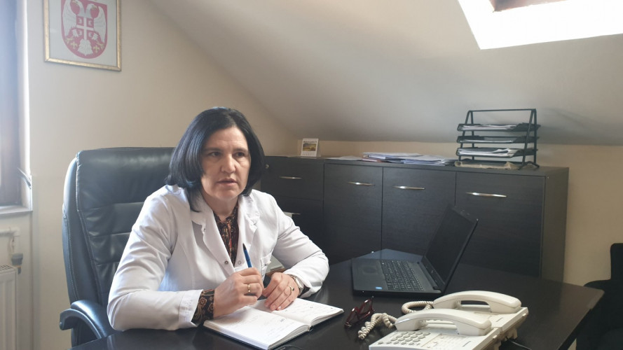 Mirjana Dimitrijević, direktorka Doma zdravlja u Gračanici Mirjana Dimitrijević, direktorka Doma zdravlja u Gračanici