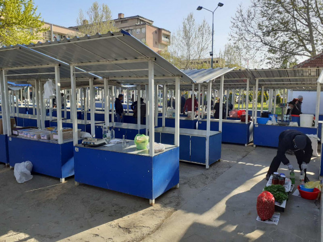 Pijaca u Severnoj Mitrovici