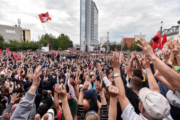 Protest Priština