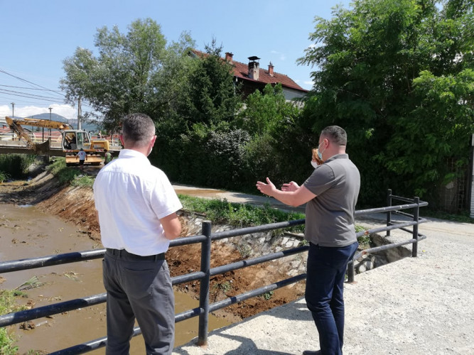 Uređenje rečnog korita Gračanke