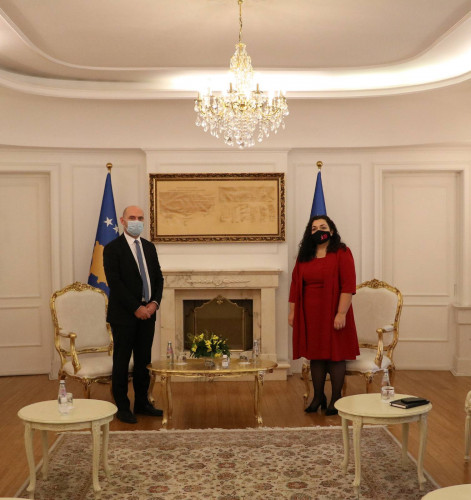 Vjosa Osmani, v.d. predsednika Kosova