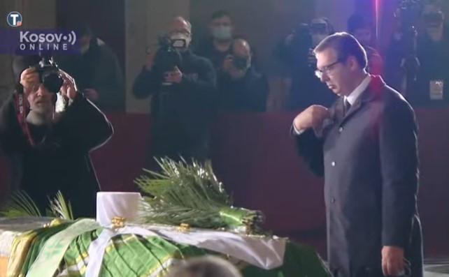 Vučić u Hramu Svetog Save na sahrani patrijarha Irineja Vučić u Hramu Svetog Save na sahrani patrijarha Irineja