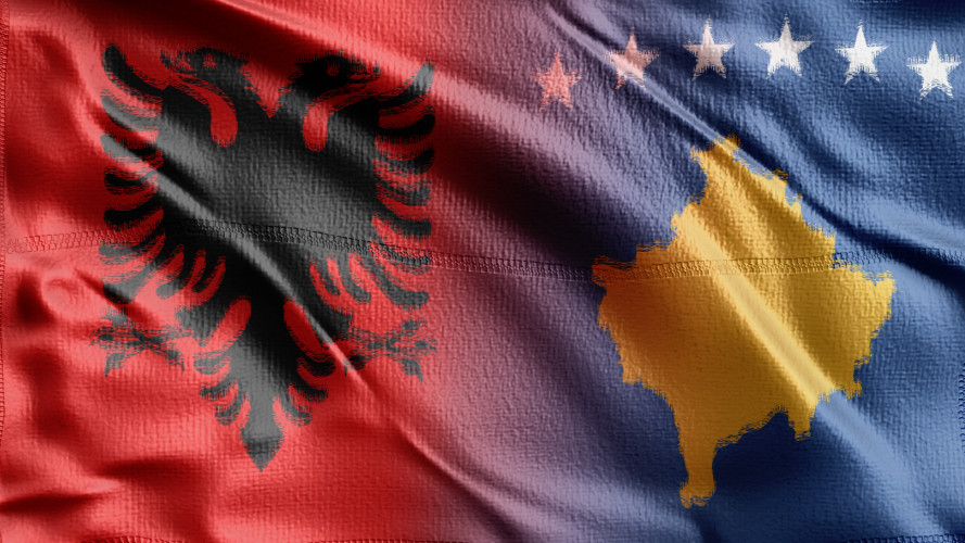 zastava albanija kosovo