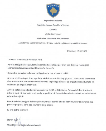 Ostavka Blejirma Kućija