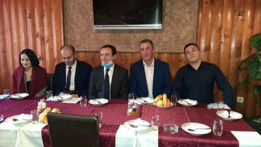Kurti i Rašić zajedno u Štrpcu Kurti i Rašić zajedno u Štrpcu