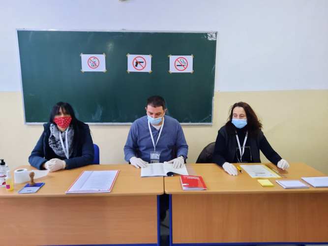 Leposavić, glasanje